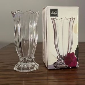 Mikasa Crystal Vase